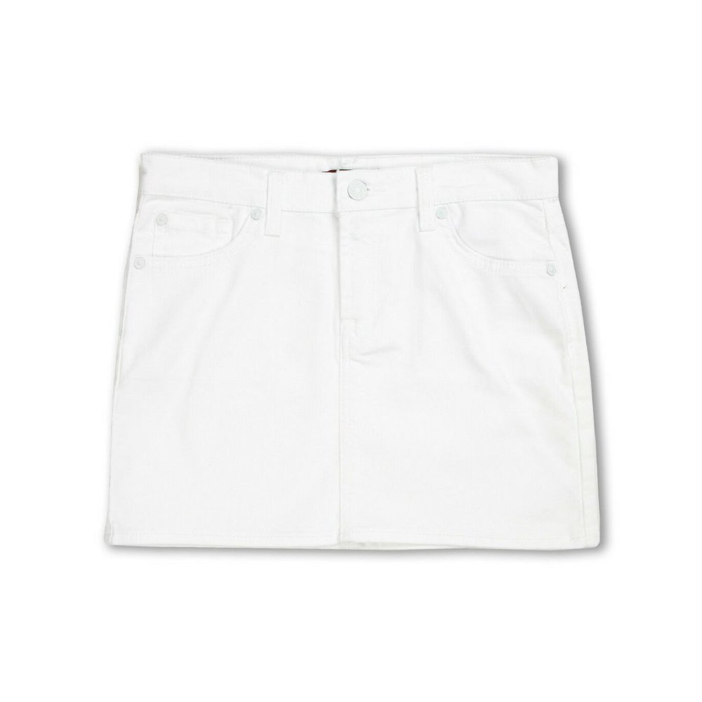 7 For All Mankind Kids Girls'  White Skirt  Msrp $79.00